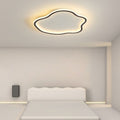 Ilyan Modern Cloud Ceiling Light. Metal/Acrylic. Black/White. Living Room
