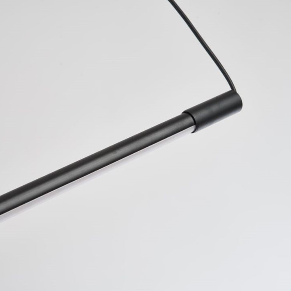 Zynar Minimalist Linear Suspension Black Bedroom