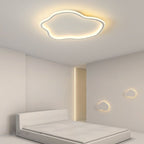 Ilyan Modern Cloud Ceiling Light. Metal/Acrylic. Black/White. Living Room
