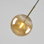 Lexa Modern Metal/Glass Pendant Light