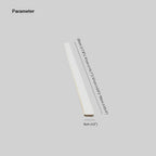 Arisha Simple White Bar Mirror Front Vanity Wall Lamp
