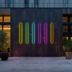 Elune Outdoor LED Wall Sconce Waterproof Minimalist Metal