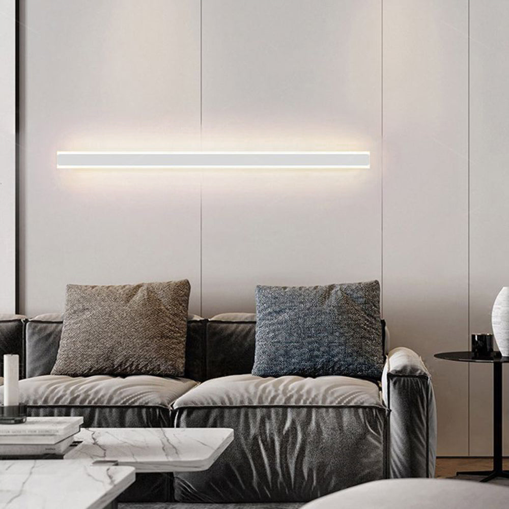 Arisha Minimalistic Linear LED Wall Light Gold/Black/White Bedroom