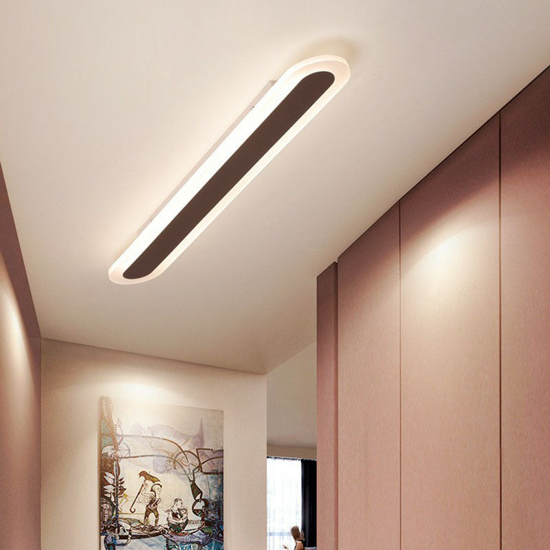 Lineaire Ultra Dun Inbouwverlichting Minimalistische Acryl Woonkamer LED Inbouwarmatuur