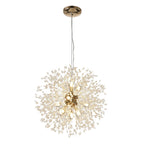 Crystal Orb Dandelion Ceiling Lighting Modern Chandelier Light Fixture for Living Room