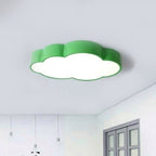 Acrylic Cloud Shade Flush Light Minimalist LED Flush Ceiling Light Fixture for Nursery