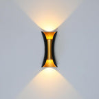 Noxel Curved Outdoor Wall Mounted LED Lamp