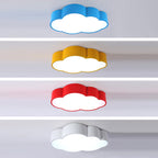 Cloud Shaped Bedroom Ceiling Mount Lamp Acrylic Cartoon LED Flush Mount Lighting Fixture