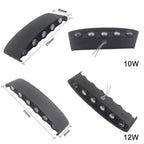 Tronix Modern Rectangular Wall Sconce Black/White. Corridor