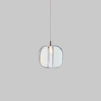Postmodern Blown Glass Shade Ceiling Hanging Pendant Commercial Store LED Pendant Light