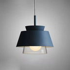Modern Upside Down Trifle Pendant Light Metal Macarons 1-Light Pendant Lighting for Dining Room Table