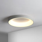 Metal Circular Flush Mount Ceiling Lamp Nordic Style LED Flush Mount Lighting for Bedroom