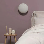 Valentina Modern Globe Shape Vanity Metal Glass LED Wall Lamp