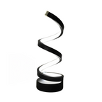 Leto - LED Table Lamp with Spiral Design