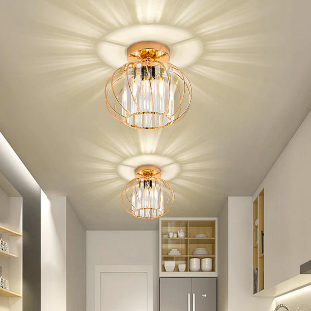 Panacea - Modern Glass Ceiling Lamp