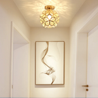 Vintage Floral Ceiling Light 1-Light