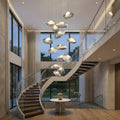 Nordic Glass Villa Chandelier