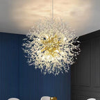 Kristy Pendant Light Hanging Lamp Gold Dining/Living Room Modern Design LED
