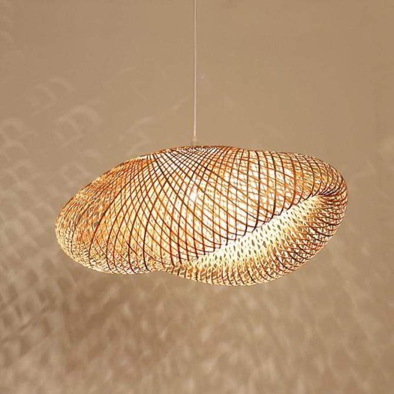Rinwa Cloud Suspension. Bamboo. Wood. Living Room