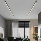 Solin Linear Black Ceiling Light/Wall Light