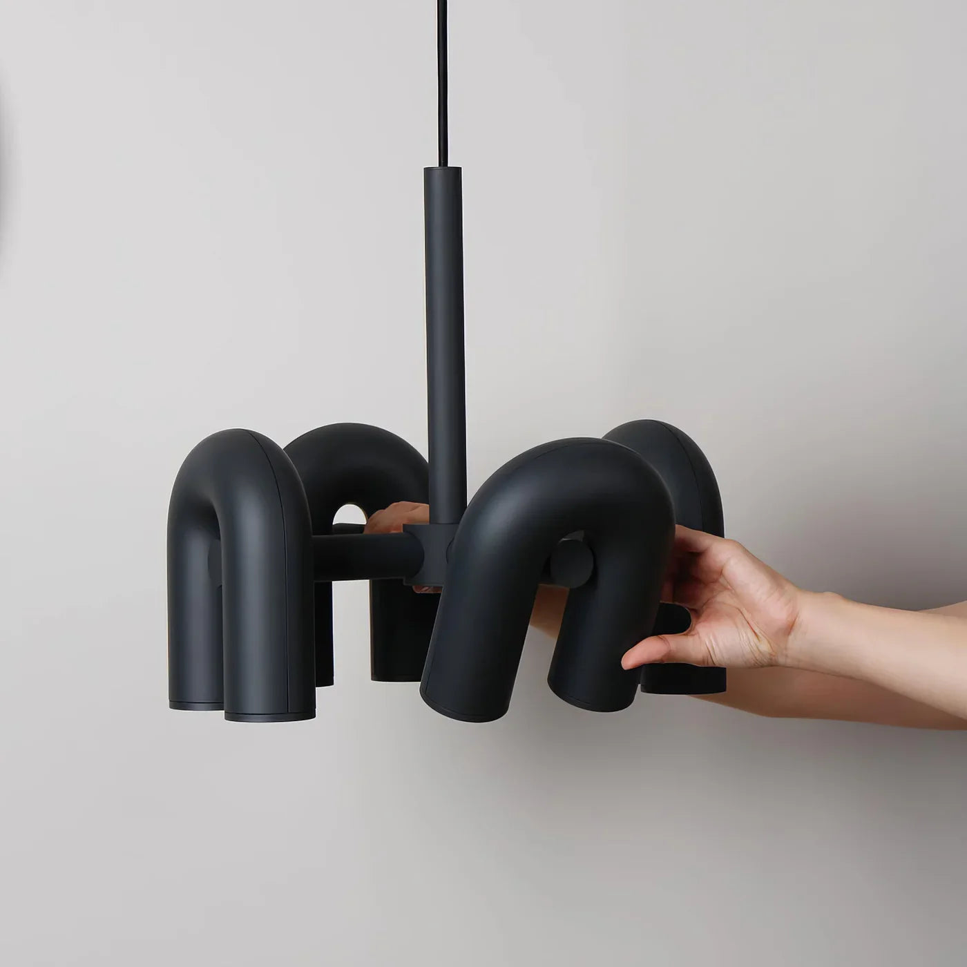 Designer Hanging Lamp with Sculptural Form – Modern Lighting