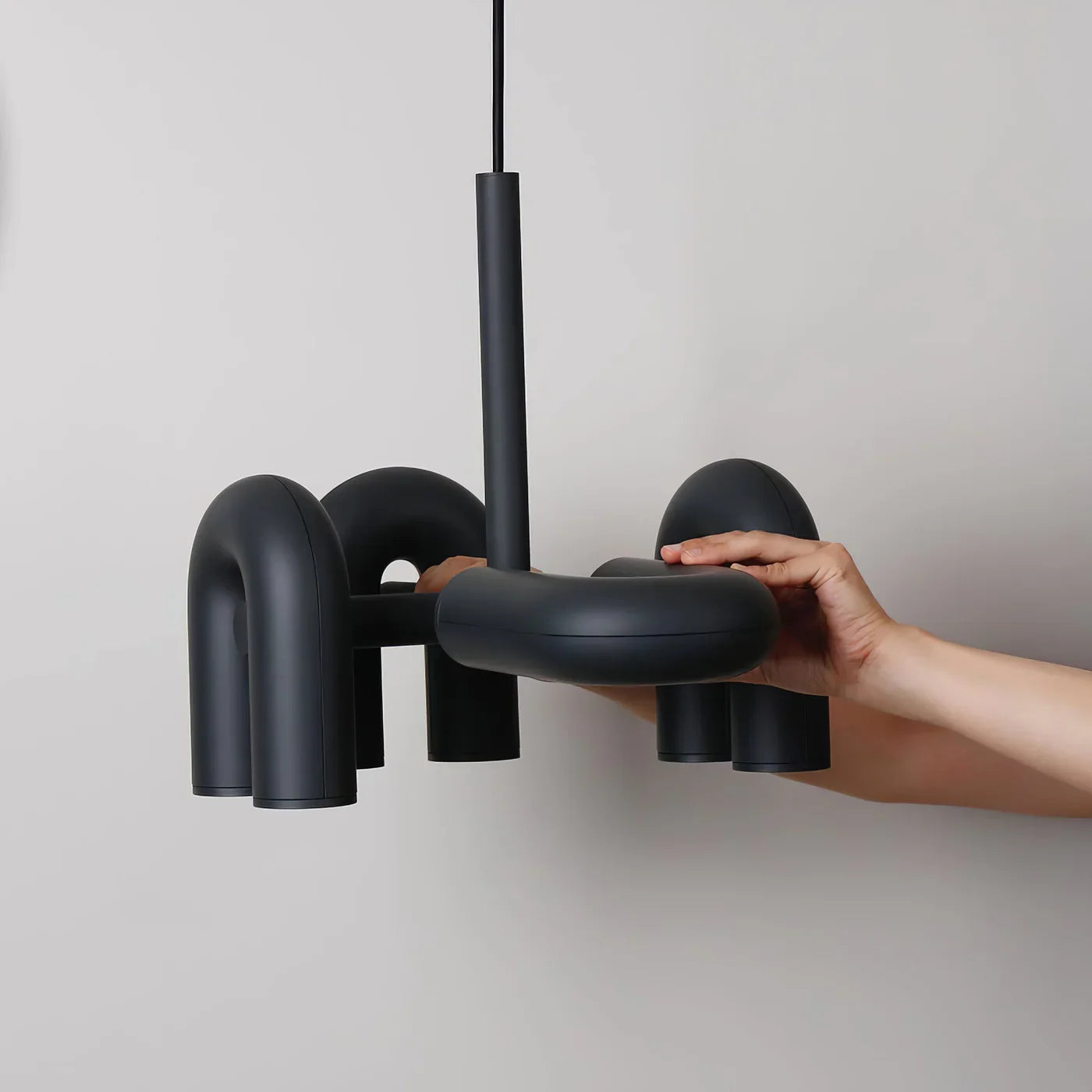 Designer Hanging Lamp with Sculptural Form – Modern Lighting