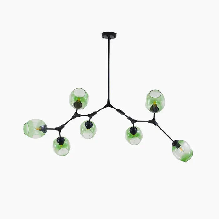Molecular Designer Chandelier 8-Arm – Modern LED Ceiling Lamp