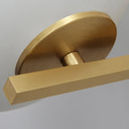 Milk Glass Oval Wall Mount Lamp Modern 1 Light Bedside Wall Sconce Light in Brass