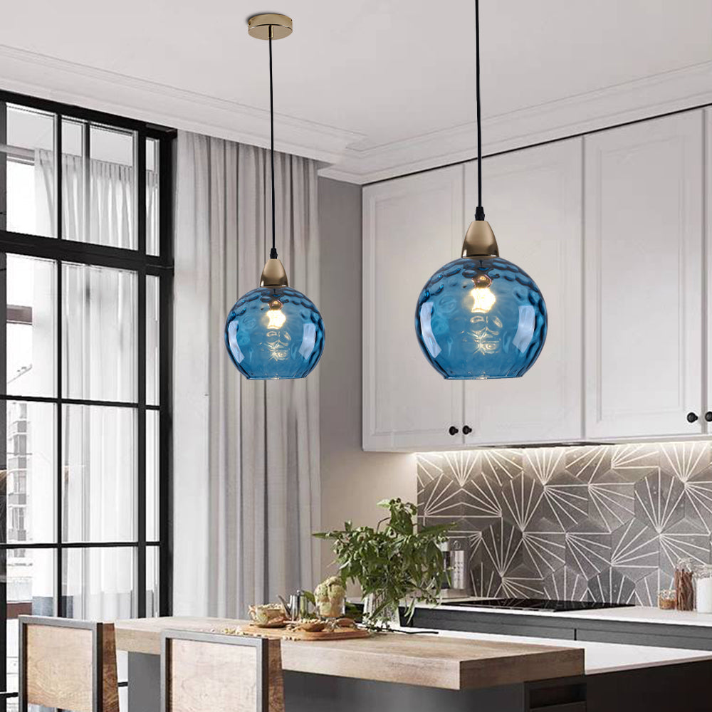 Water Ripple Glass Pendant Lights