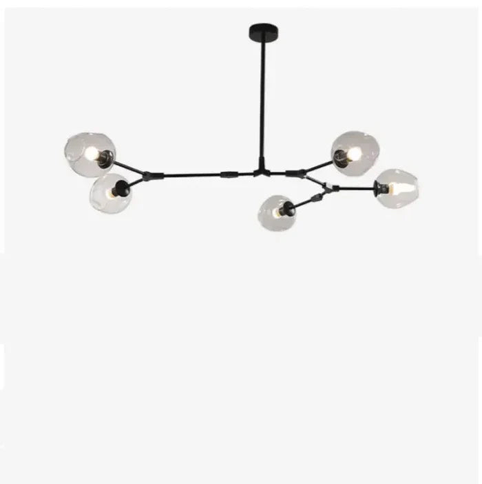 Molecular Designer Chandelier 8-Arm – Modern LED Ceiling Lamp