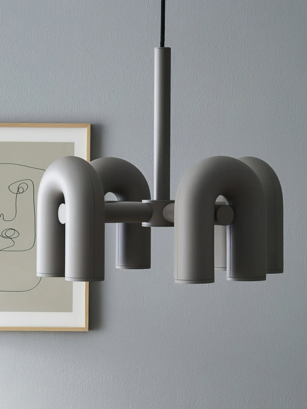 Designer Hanging Lamp with Sculptural Form – Modern Lighting
