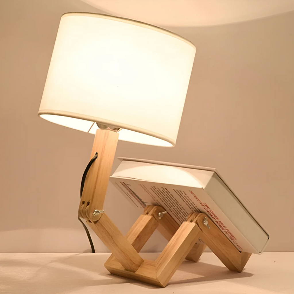 Rilna - Flexible Wooden Table Lamp