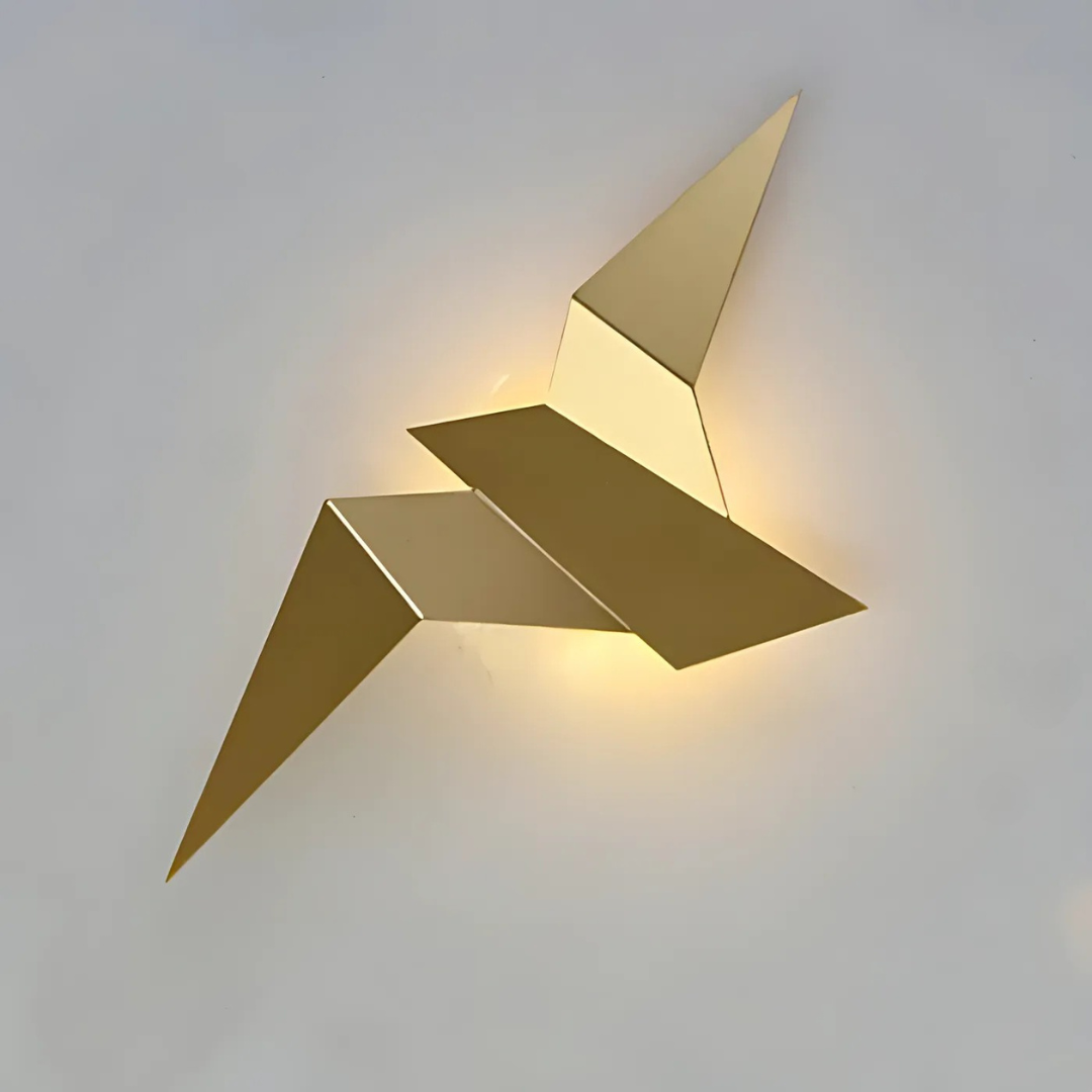 Origami Wall Lamp - Unique Indoor Lighting