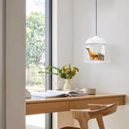 Calliope Zoo Glass Pendant Light