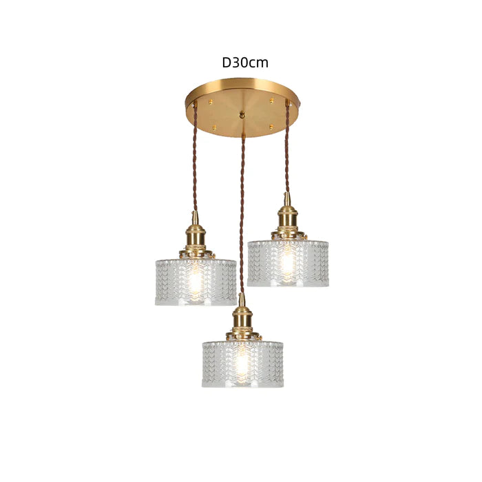 Vintage Crystal Pendant Light - Celeste