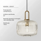 Neaera - Modern Glass Pendant Lamp