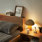 Pheme - Rechargeable Wooden Table Lamp