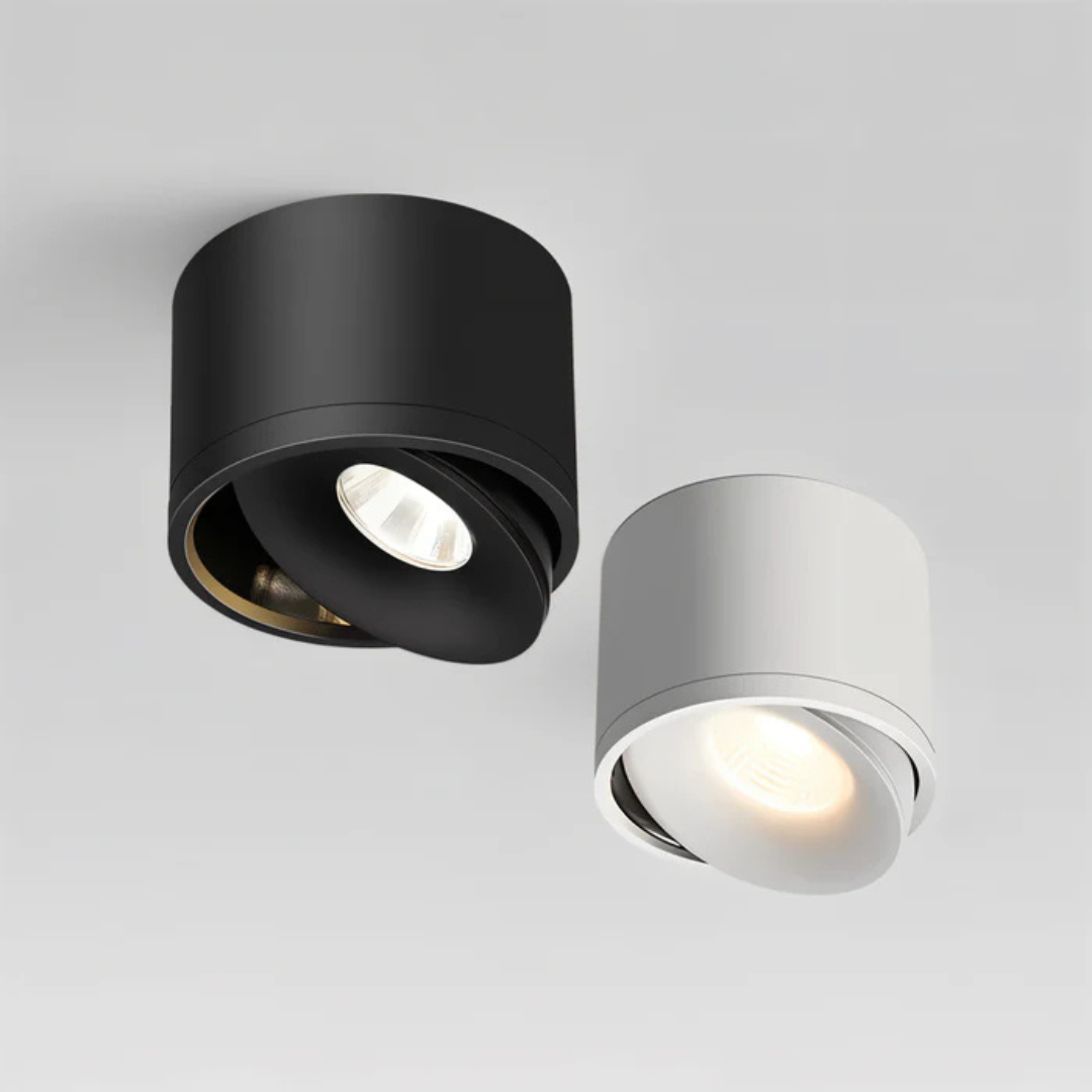 Selas - Minimalistic LED Ceiling Light | 360° Rotatable Design
