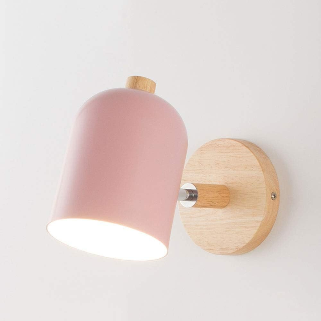 Drelis - Scandinavian Wooden Wall Lamp