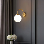 Licinia - Wall Lamp with Glass Sphere