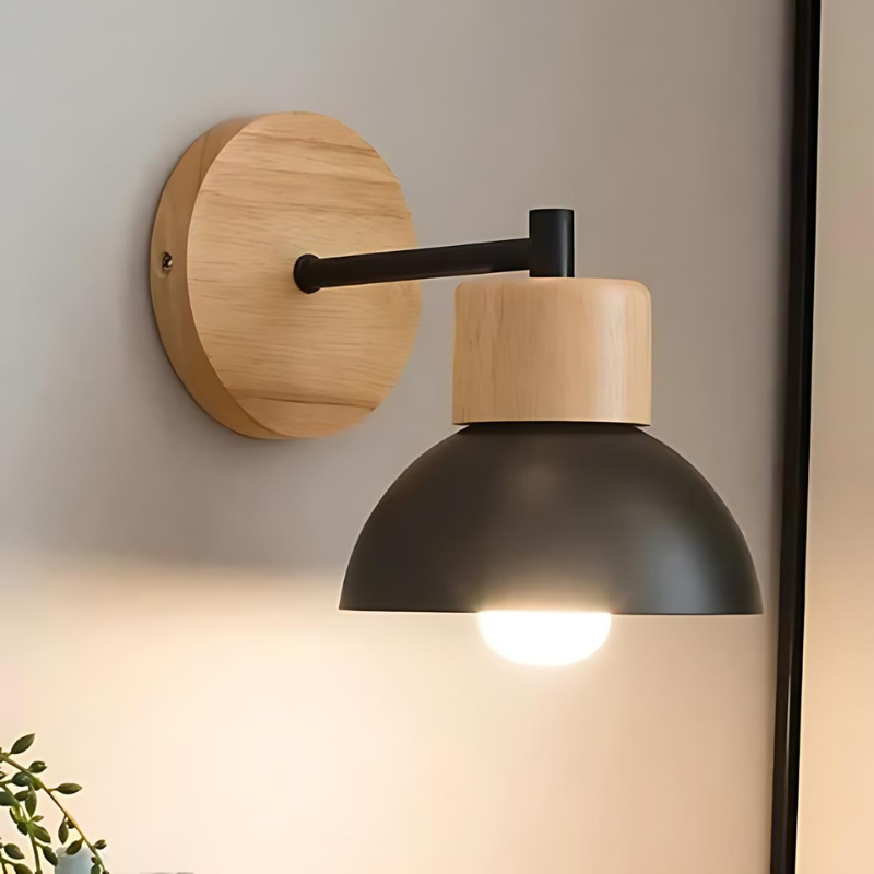 Nordic Wooden Wall Light – Add Style to Your Home