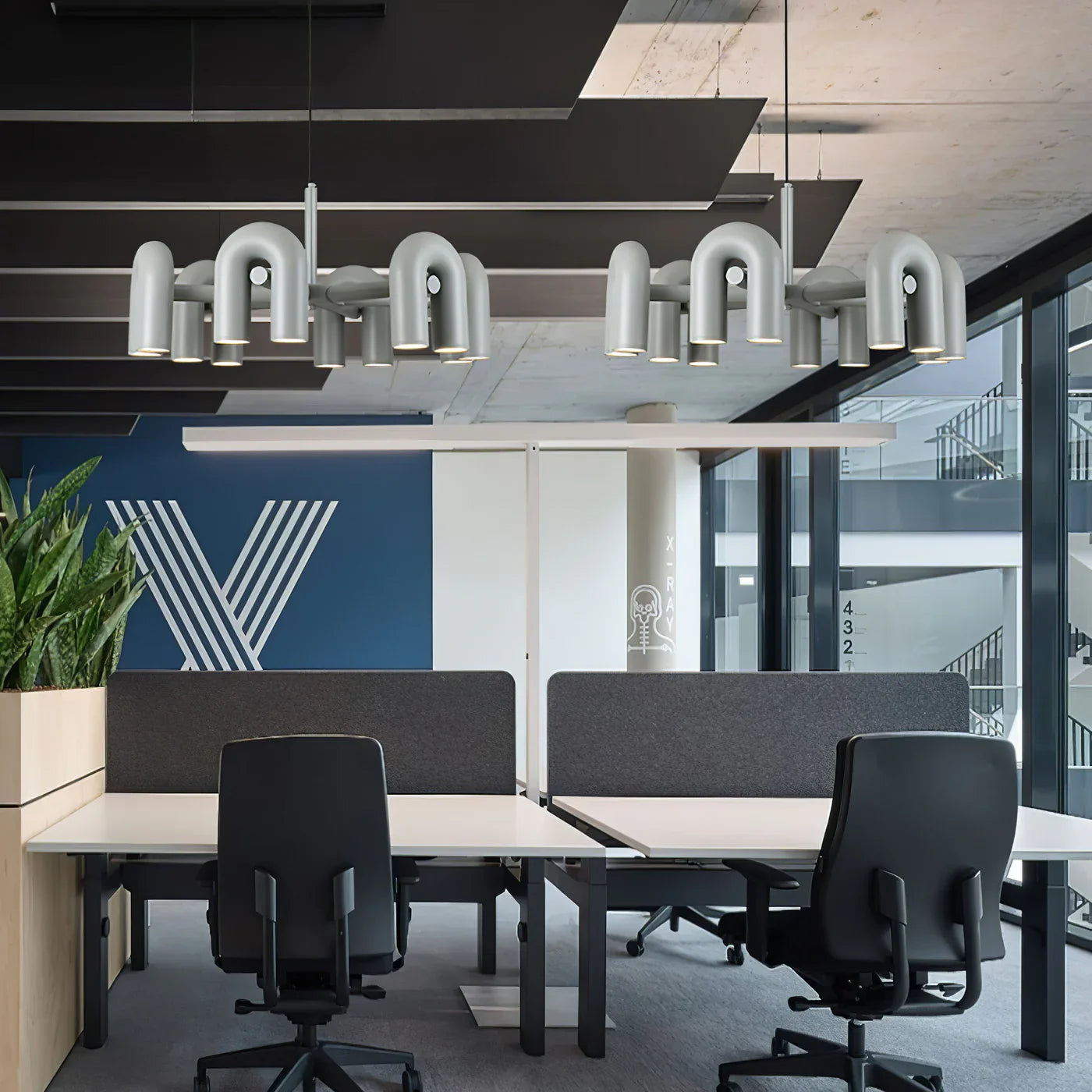 Designer Hanging Lamp with Sculptural Form – Modern Lighting