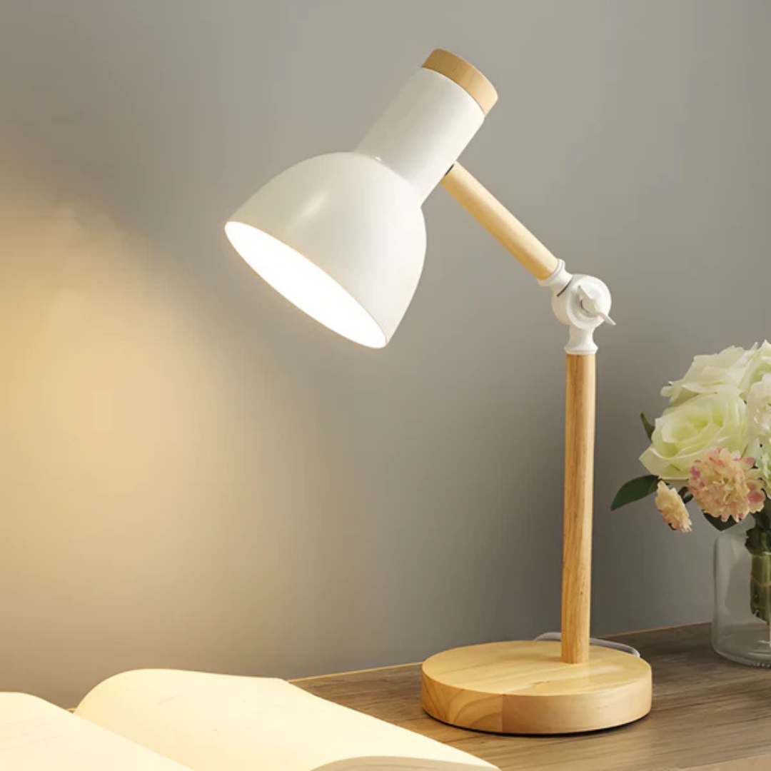 Nord - Adjustable Macaron LED Table Lamp Made of Wood