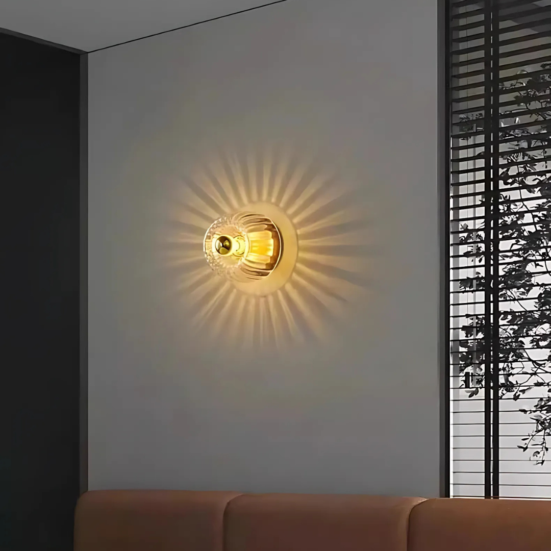 Atropos Glass Wall Lamp - Stylish Indoor Wall Lighting