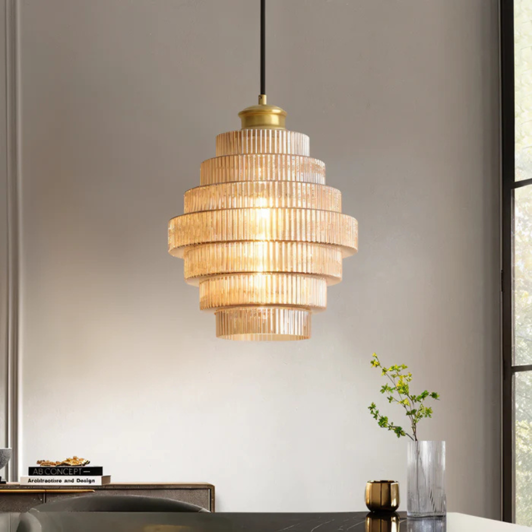 Hebes - Retro Pendant Lamp Glass