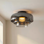 Nordic Bauhaus Glass Layered Ceiling Light