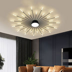 Wesley Modern Home Decoration Fireworks LED Ceiling Light