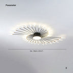 Arisha Ceiling Light Firework Modern Design LED Living Room Bedroom