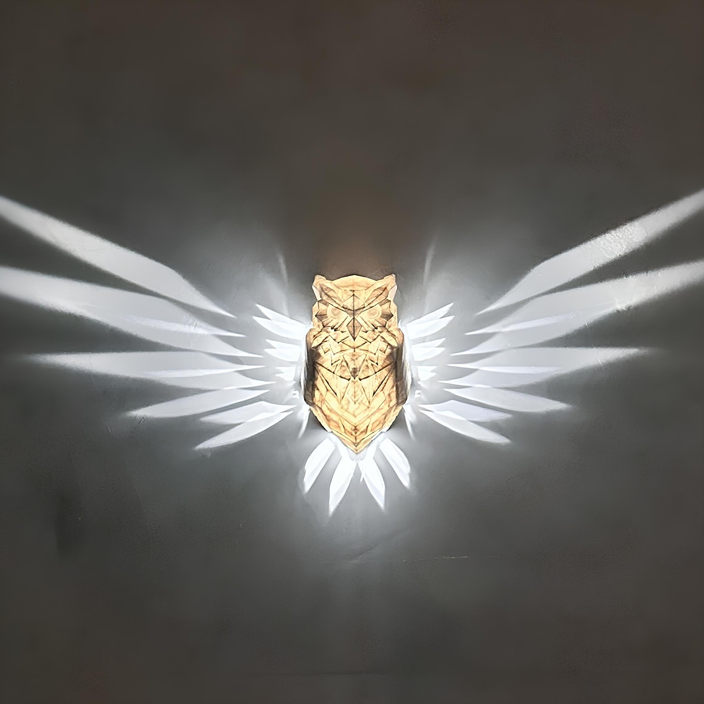 Illuminated Wings Wall Lamp - LumaWings