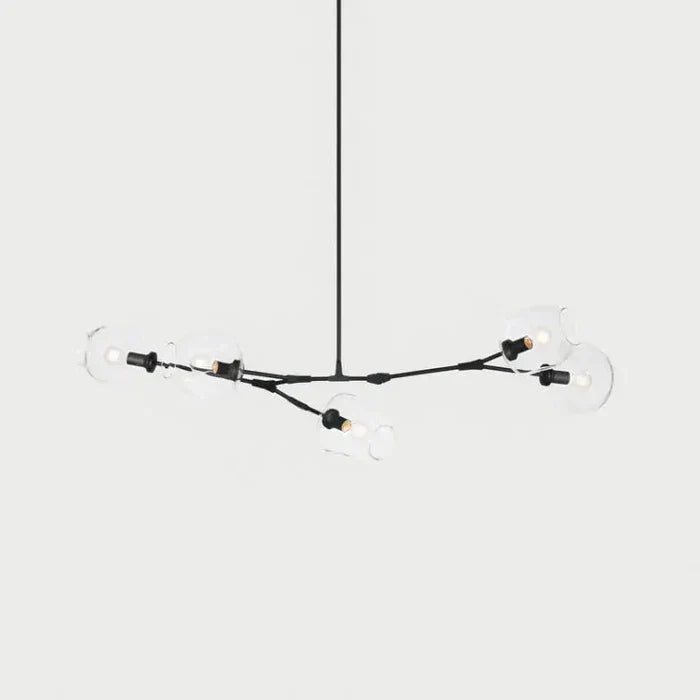 Molecular Designer Chandelier 8-Arm – Modern LED Ceiling Lamp